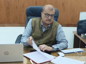 Sri.KM Chandrasekhar took over charge as Vice Chairperson of State Planning Board