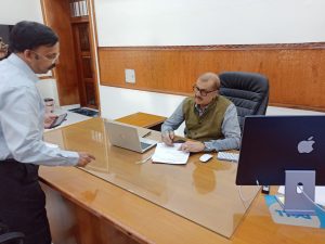 Sri.KM Chandrasekhar took over charge as Vice Chairperson of State Planning Board